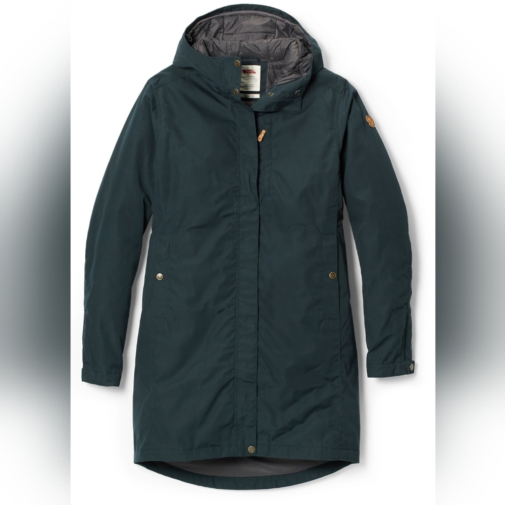 Fjallraven Kiruna parka navy